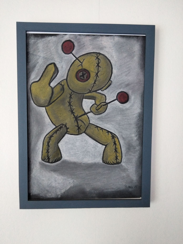 Pouppée vaudou format A4