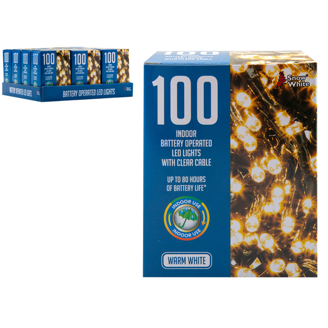 100 Battery Operated LED Lights