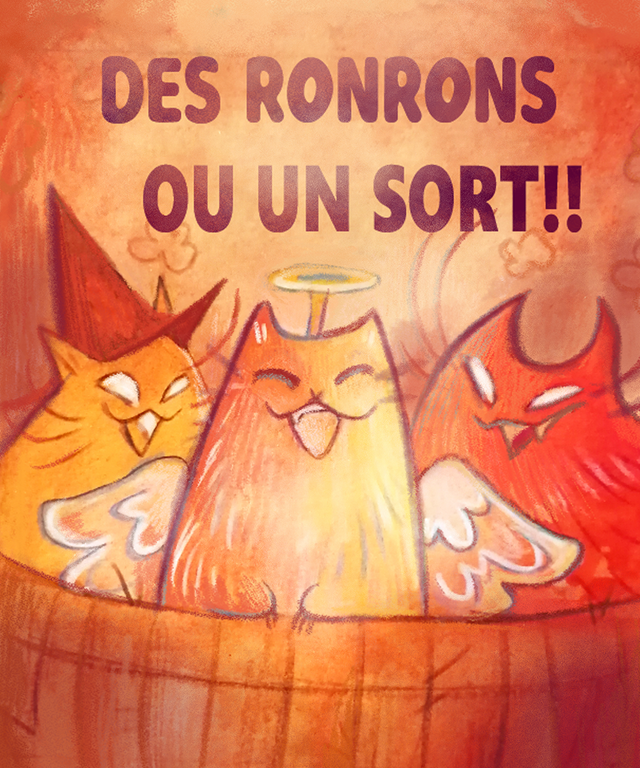 Chat Patate - Halloween - Ronron ou un sort !