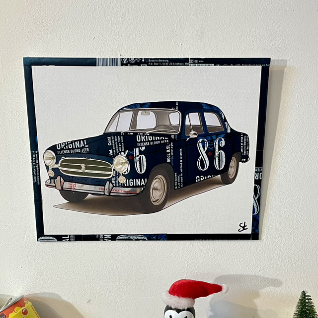 Tableau 403 Peugeot vintage