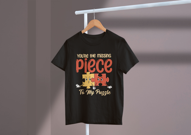 You’re The Missing Piece To My Puzzle Valentine’s Day Romance. Du bist das fehlende Teil meines Puzzles „Valentinstagsromanze“.