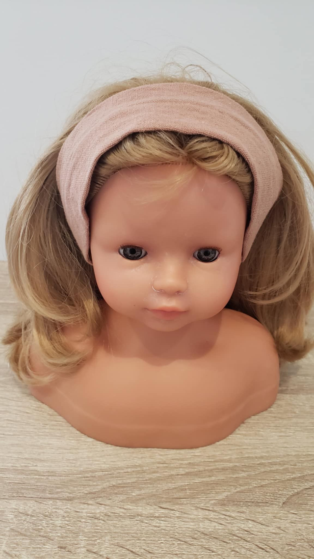 bandeau cheveu en tissu lin de Normandie