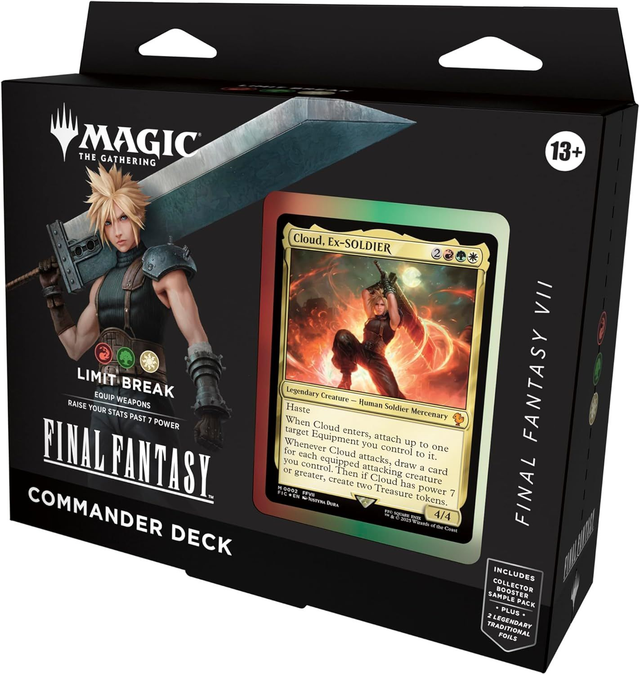 Magic: The Gathering Final Fantasy VII Commander Deck - Limit Break ENGLISH