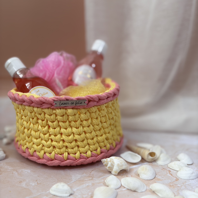 Panier au crochet « Seul ou accom’panier »