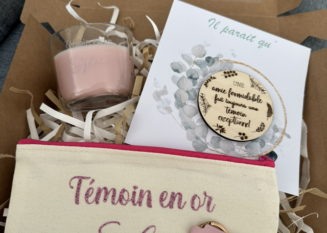 Box témoin femme 