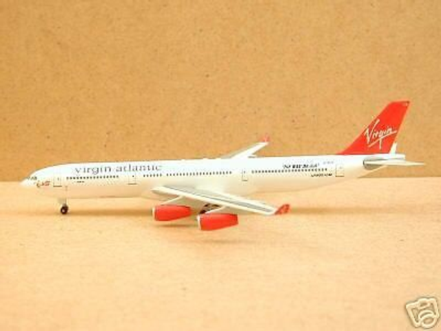 Virgin Atlantic Airways A340-311 (OC) (G-VBUS) &quot;Lady in Red&quot;, 1:400