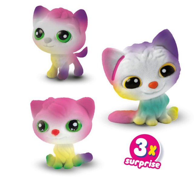 SES Creative Blow airbrush pennen Katjes surprise 3x