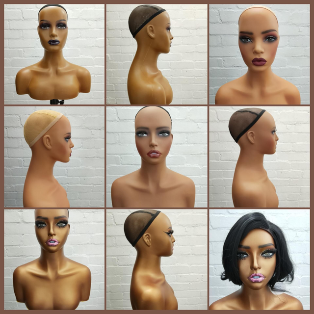 Professional Mannequin Display Heads with Shoulders
