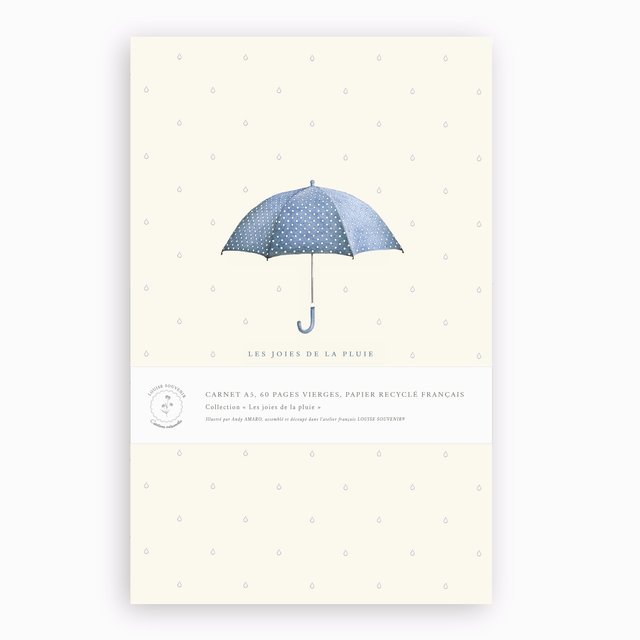 Carnet de note - Les joies de la pluie 