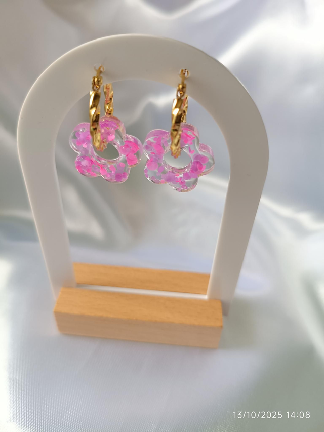 Pampille mini fleur interchangeables