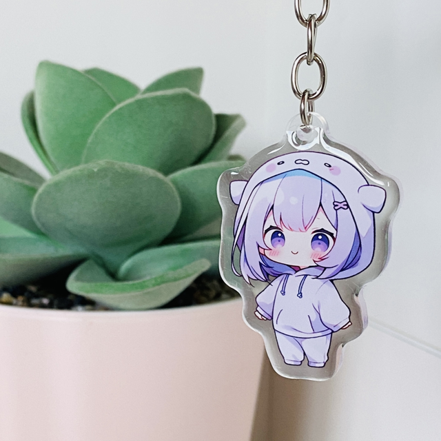 Porte-clés Purple Bear