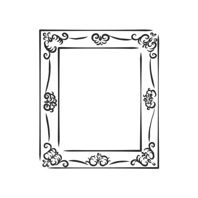 Boucles d&#039;oreilles Cadre