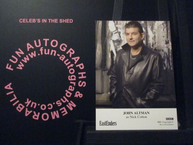 John Altman (Nick Cotton) Original EastEnders Cast Card