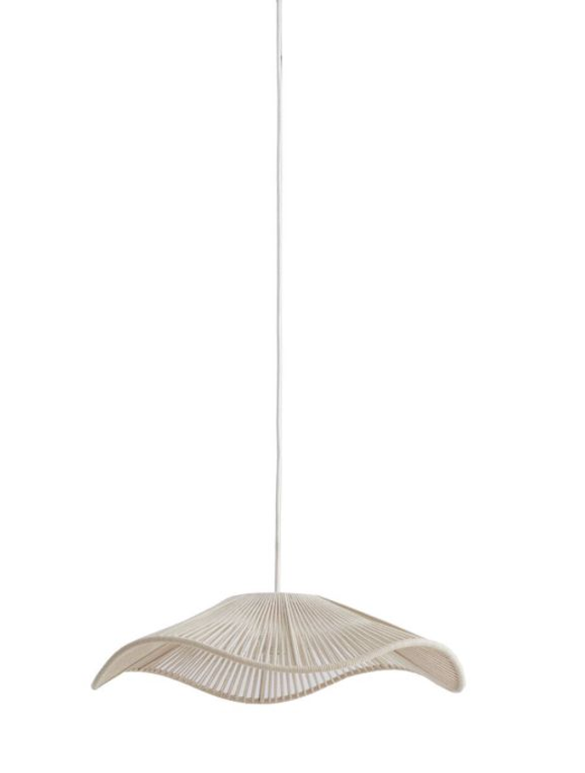 RAFA - hanging lamp 50x12 blue + cream