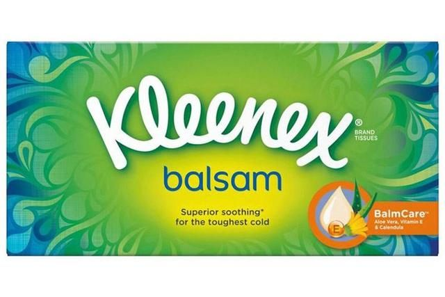 Kleenex Balsam Singles 64 Tissues