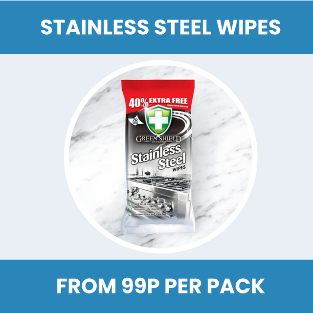 Green Shield Stainless Steel Surface Wipes