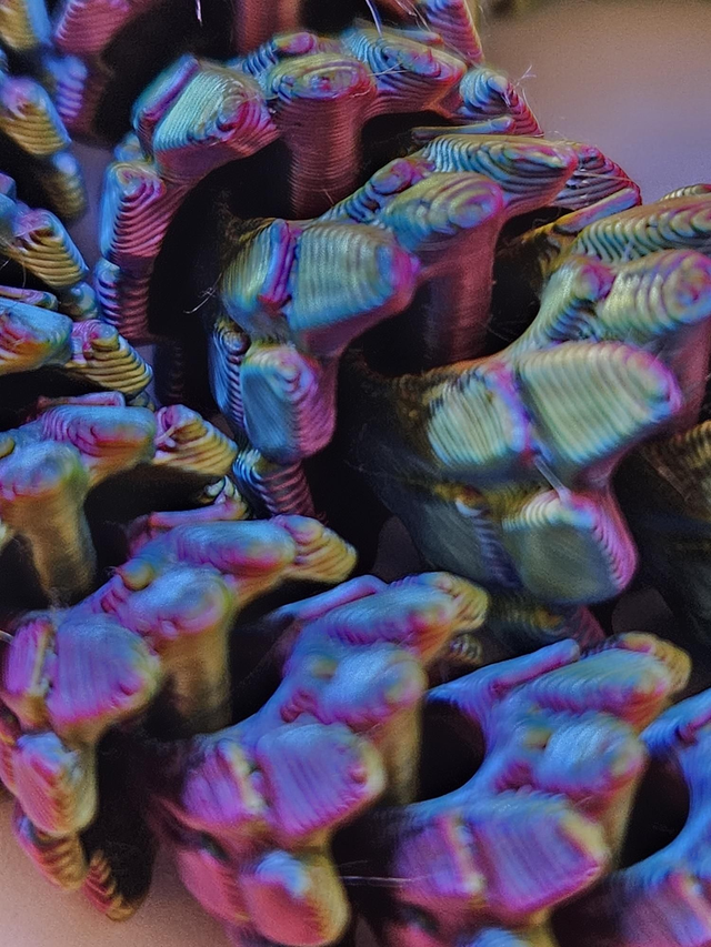 GS3Ds 3D Printed Articulated Snake - Unique and Fascinating Decor Piece. Autism and ADHD.