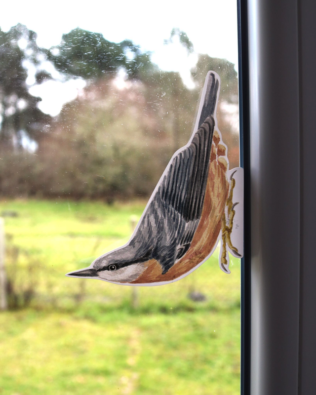 Sticker électrostatique - La Sittelle torchepot