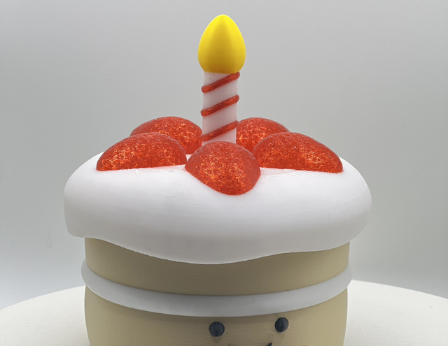 Jelly cat inspired pot 