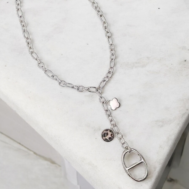 Collier Hesma Argenté 