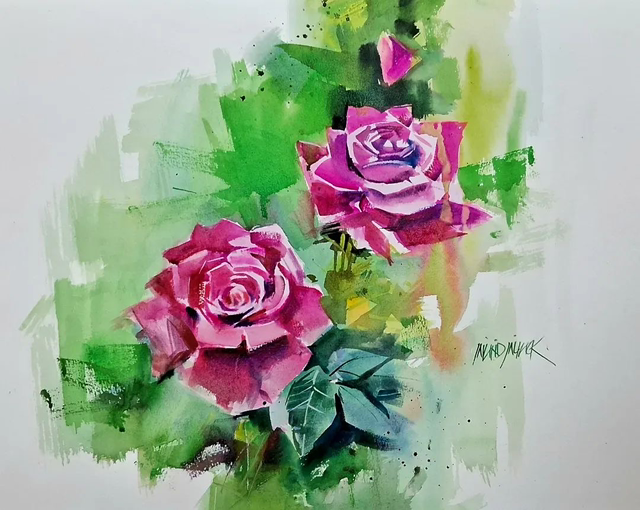 L’aquarelle en 5 séances de 2h