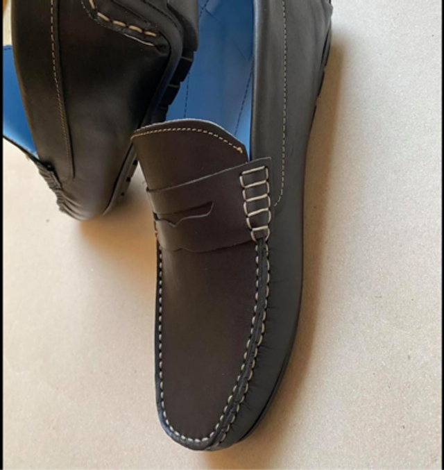 Mocassino In Pelle Nero