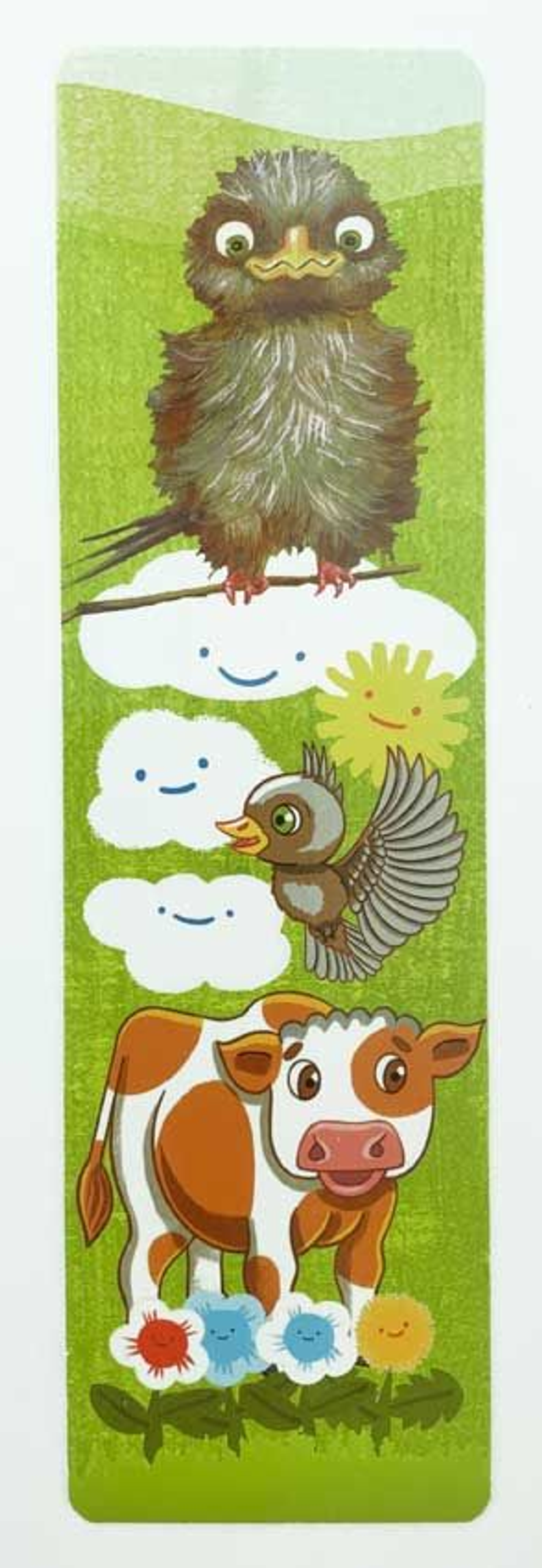 Lesezeichen "Kleiner Spatz / Bookmark "Little Sparrow"