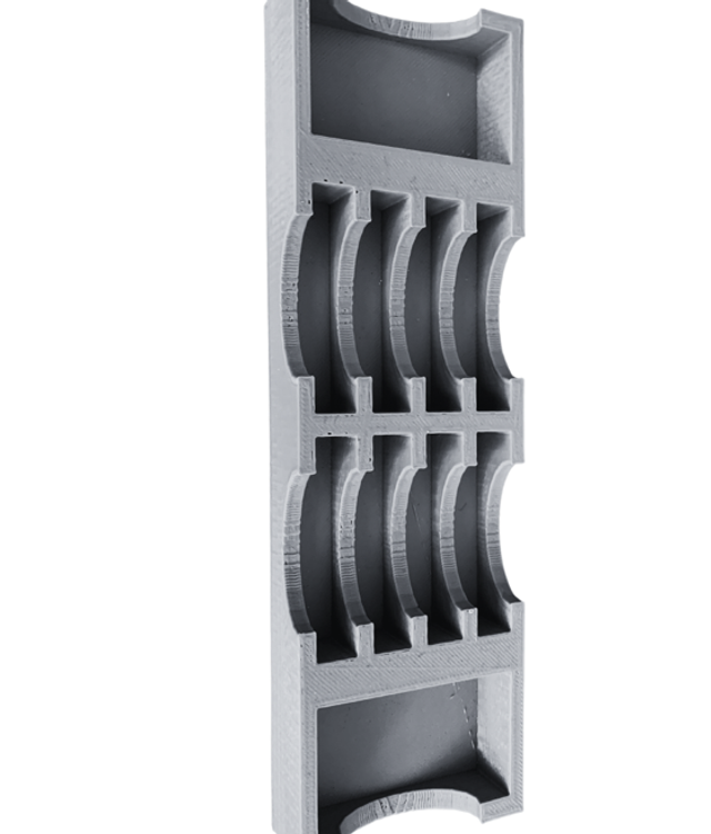 Grey ink dauber and sponge storage tray holder