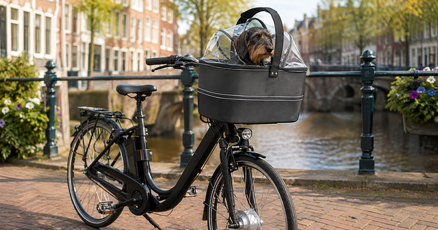 Fietsmand vooraan (afneembaar)
