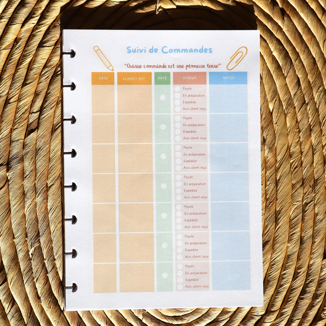 Recharge 50 Suivis de Commandes + Recharge bougie (en option)