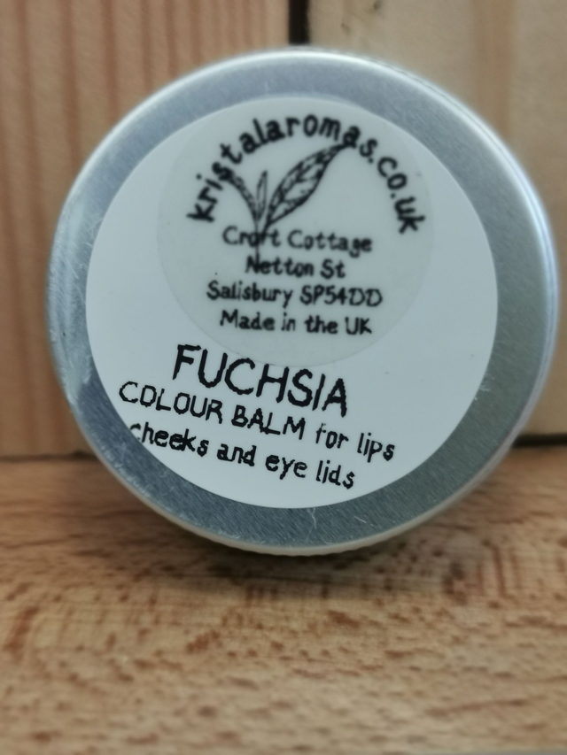 Colour Balm Fuchsia (for lips, cheeks and eye lids ) 10G WITH FREE BRUSH 