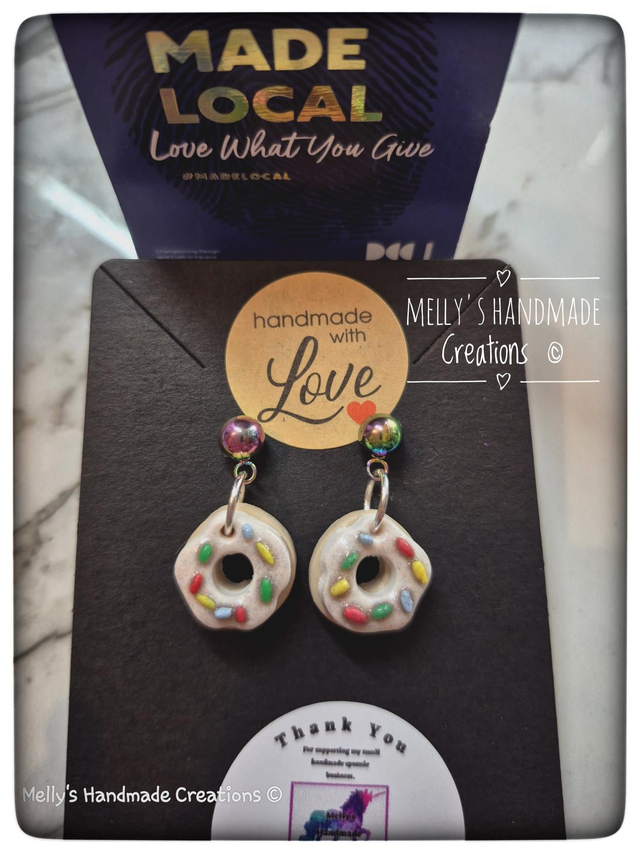 Donut Earrings