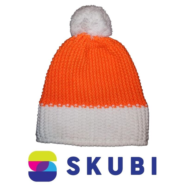 Polar Fashion W264C- Teplá neonová zimní čepice pletená módní a pohodlná