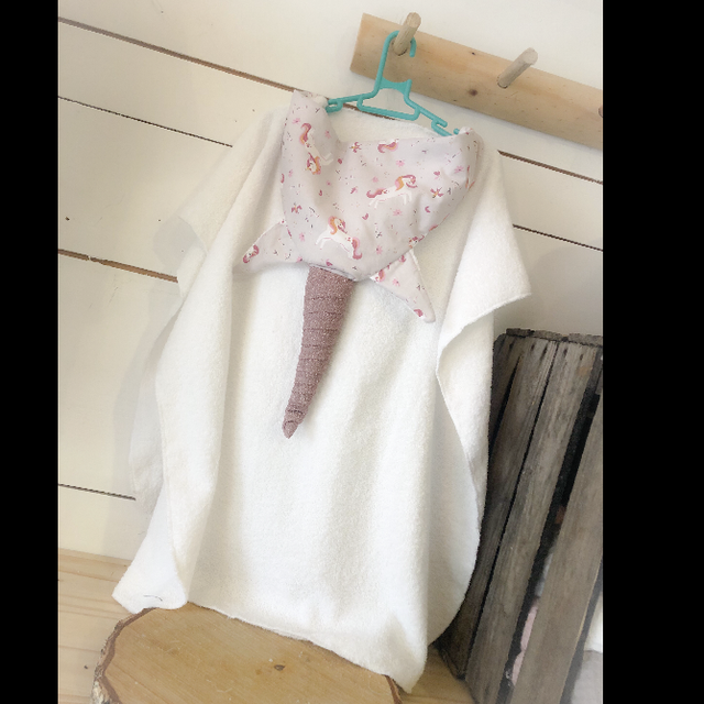 Poncho de Bain Licorne 