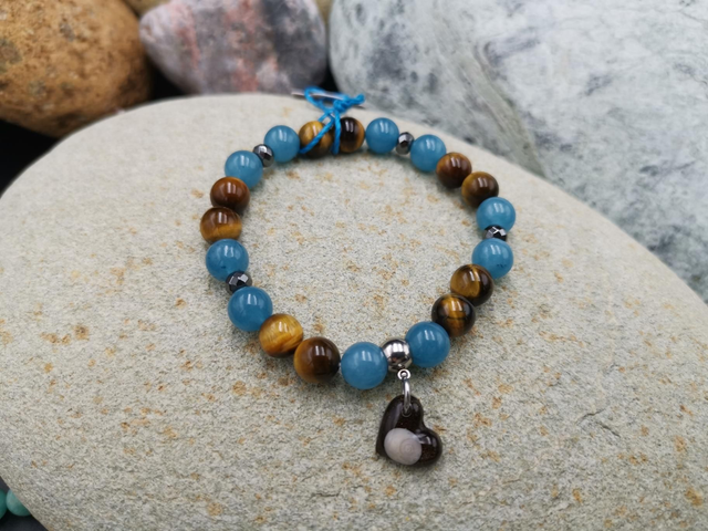 BPO.006 Bracelet quartz bleu odt