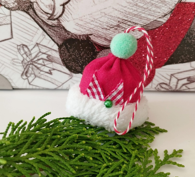 Décoration de Noël - 3 bonnets