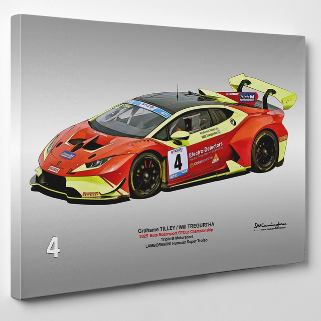 C250704 LAMBORGHINI HURACAN ST GTCUP25 TRIPLEM TILLEY #4 Donington Park_ICA8453