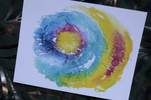 Carte Abstraite Oeil