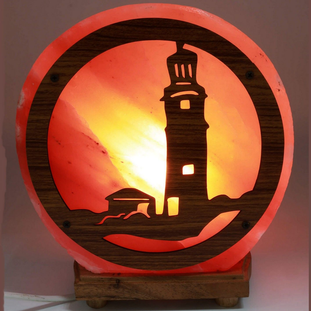 "Phare" - Lampe de sel à frame 5 kg