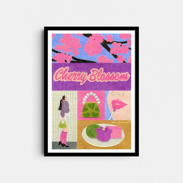 Cherry Blossom (impression Fine Art Giclée)