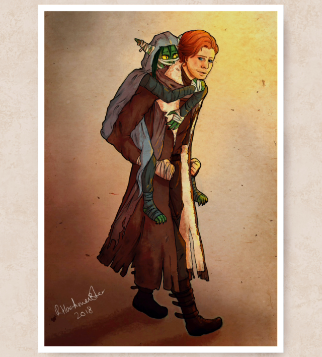 Critical Role - Nott and Caleb Print-P49