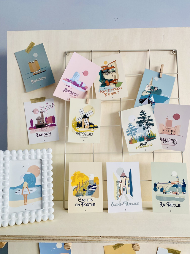 ♡15 - Carte Déco &amp; Postale