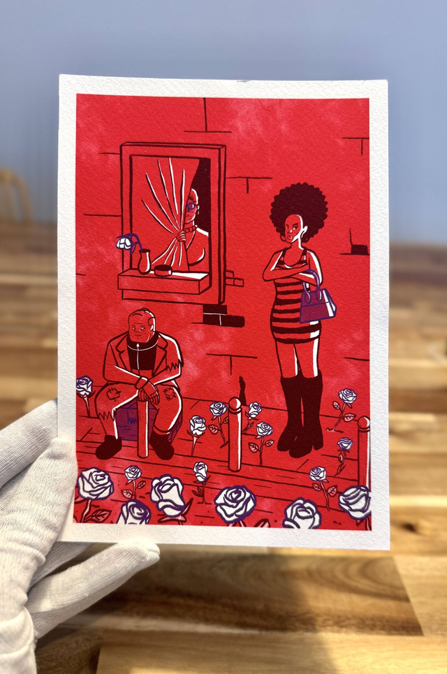 Tirage d'Art "Fleurs de PLOMBES" A5