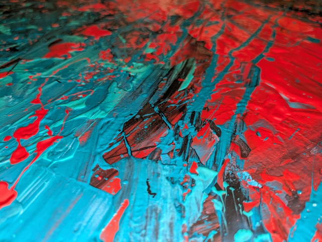 Action Painting - Spaß an Farben  (individuelle Terminvereinbahrung möglich)