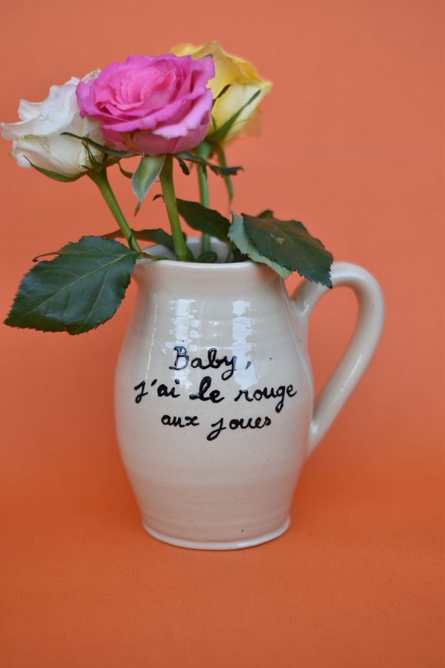 Petit pichet love 💘 Baby, j'ai le rouge aux joues 💘