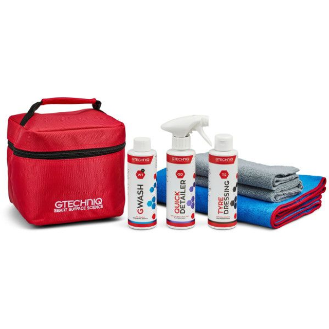 Gtechniq Basic Maintenance Kit Wash & Cure inkl. TascheGtechniqGtechniq GWash 250ml + Quick Detailer