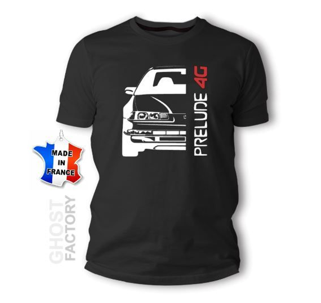 T-shirt Honda Prelude 4G Bi-ton