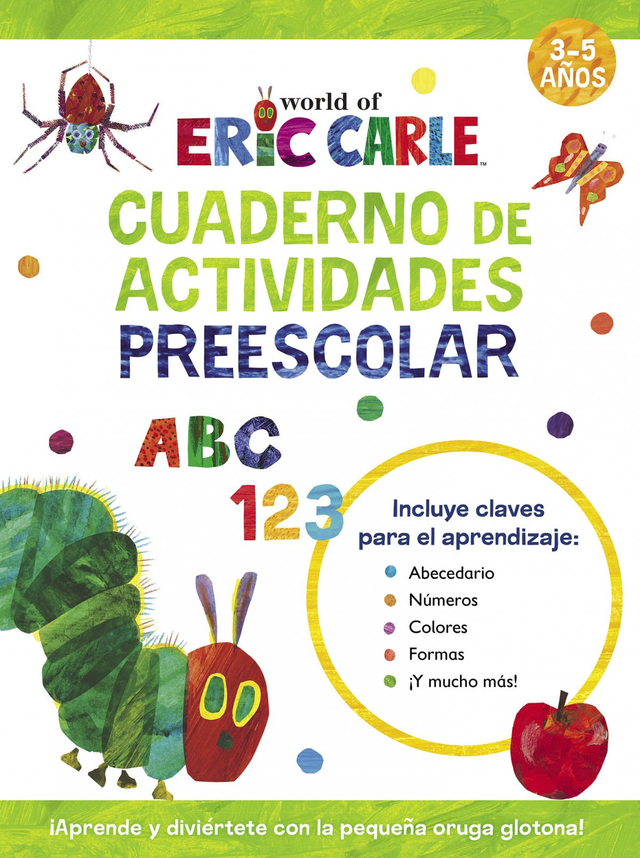 Cuaderno de actividades preescolar - Eric Carle
