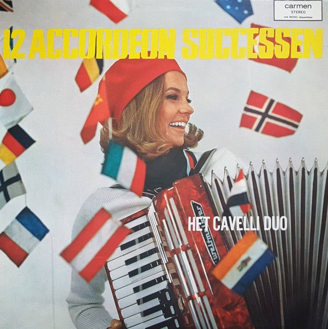 Cavelli Duo - 12 Accordeon Successen (LP)