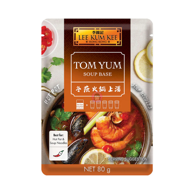 Lee Kum Kee Tom Yum Soup Base, 80 G